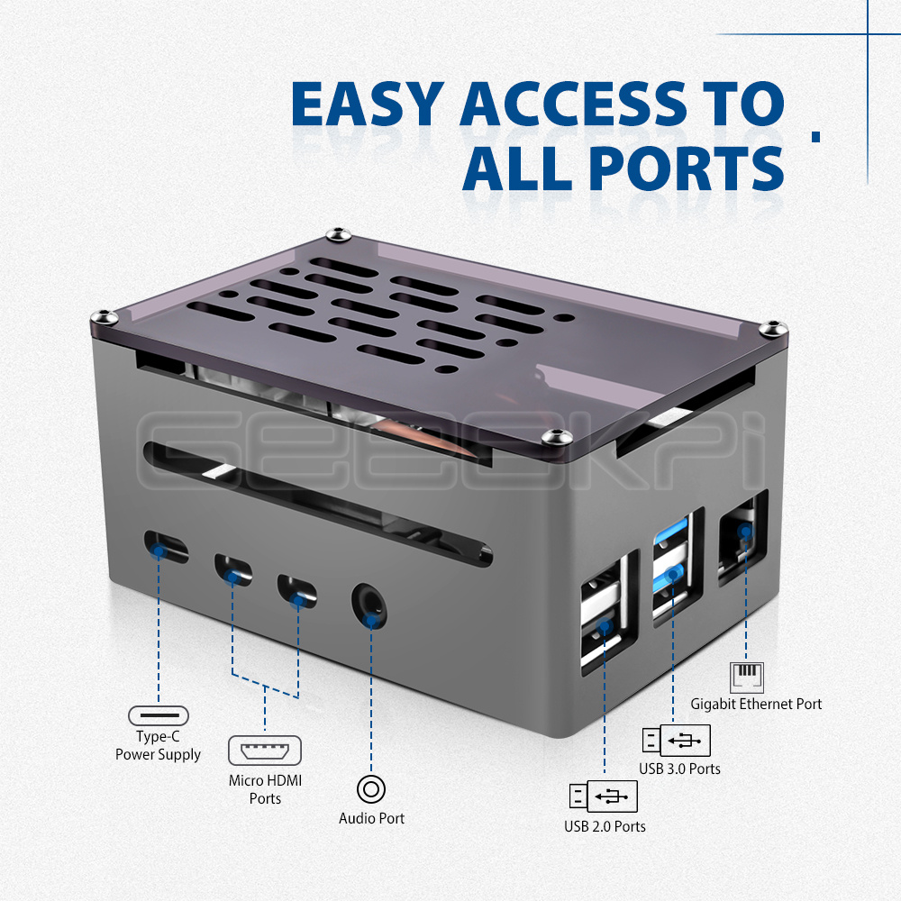 GeeekPi Aluminiowa obudowa z c – Argon One V3 M.2 Nvme Case recenzja i cena