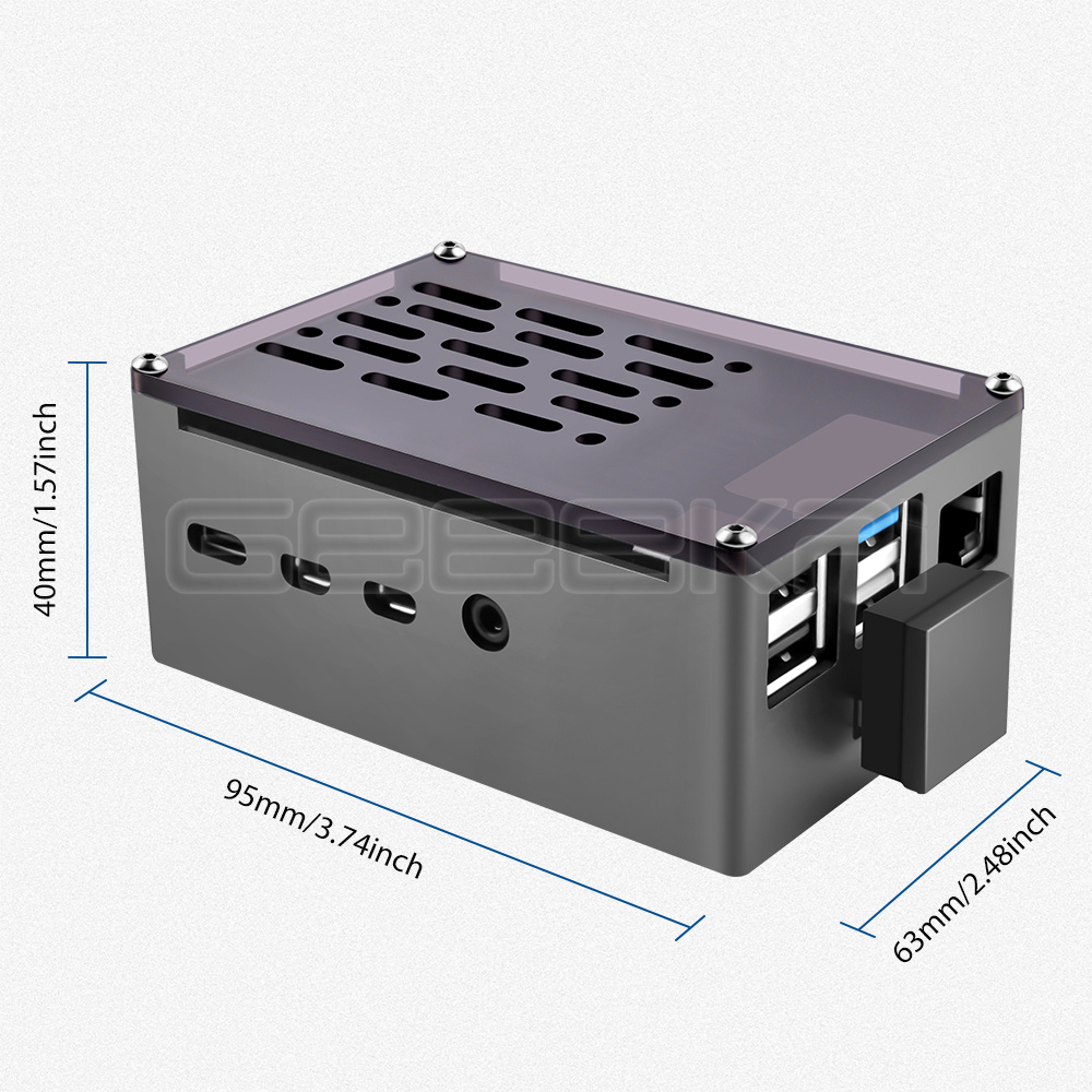 GeeekPi Aluminum Brick Case Bl – Argon One V3 M.2 Nvme Case recenzja i cena